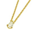 ポイント2倍中 K18 ダイヤモンド ネックレス 「sgrondare」 ペンダント ダイアモンド 誕生日 4月誕生石 18K 18金 ゴールド アズキチェーン...
