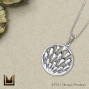 ペンダント ドロップス イン サークルモチーフ シルバー925 カットボールチェーン クリスマス Xmas