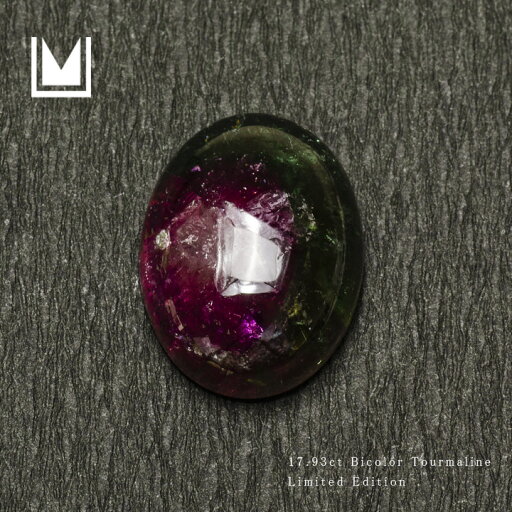 GW在庫品20%OFFクーポン 【1点限り】ルース 天然石 バイカラートルマリン 17.93ct 母の日 GW在庫品20%OFFクーポン 【1点限り】ルース 天然石 バイカラートルマリン 17.93ct 母の日