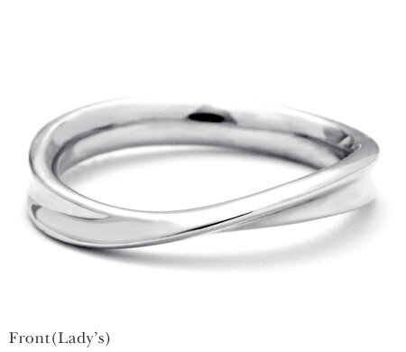 SS800円クーポン マリッジリング「Twist」 シルバー925（レディース 1-20号）