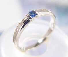 週末限定500円クーポン リング サファイア ダイヤモンド ゴールド K10 プラチナ900・K18選択可 クリスマス Xmas