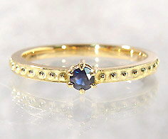 週末限定500円クーポン K18 ブルーサファイア リング 「parca」 プラチナ900・K10選択可 クリスマス Xmas