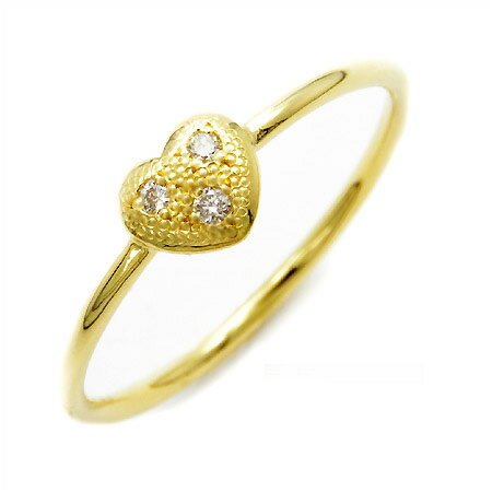 K18 ハートモチーフ ダイヤモンド リング 「certo」 プラチナ900・K10選択可 クリスマス Xmas