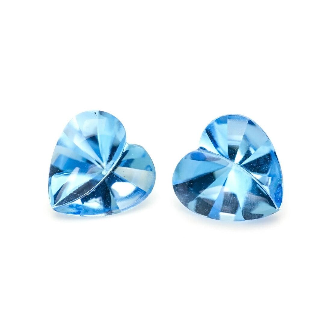 ブルートパーズ 宝石 ルース 2石セット...