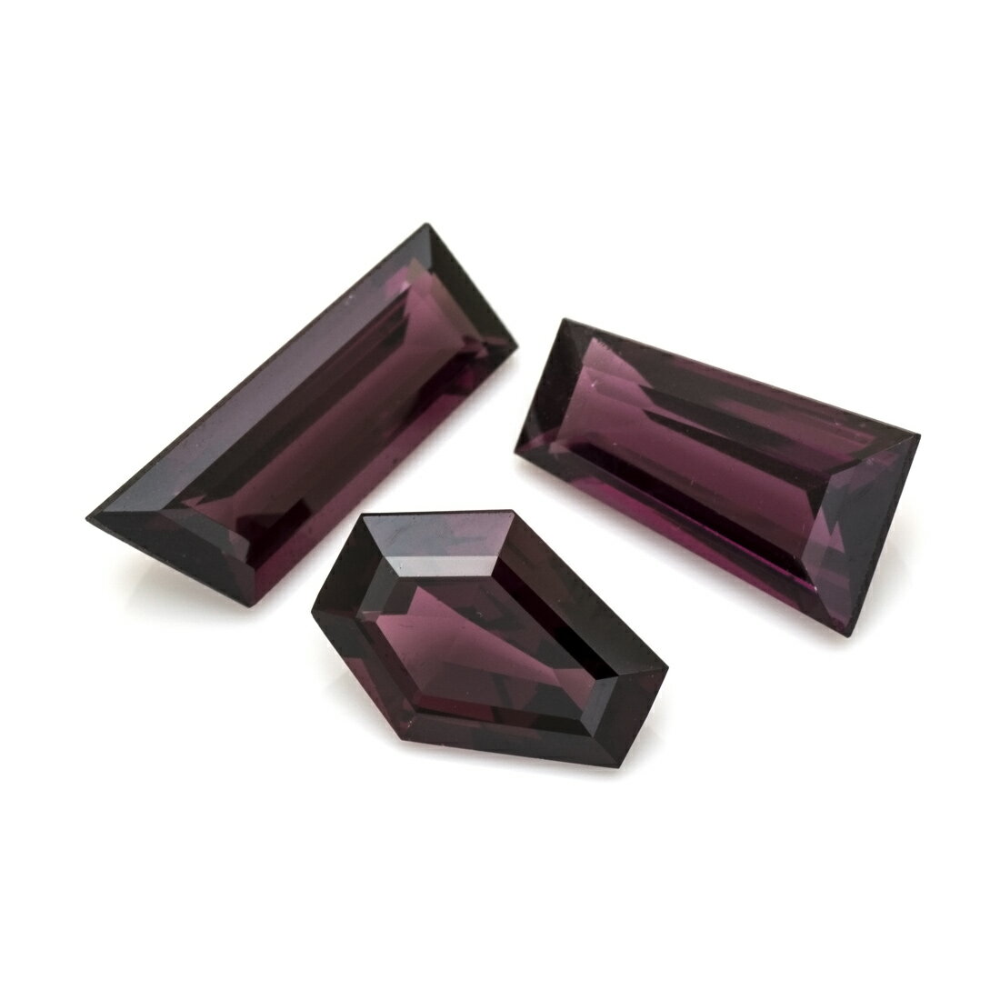 ロードライトガーネット 宝石 ルース 3石セット