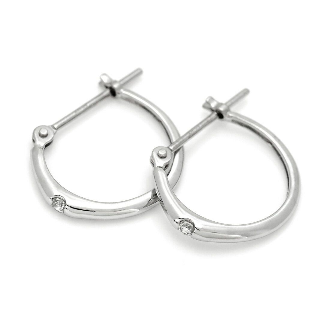 スナップピアス ダイヤモンド ゴールド K18 プラチナ900選択可 クリスマス Xmas