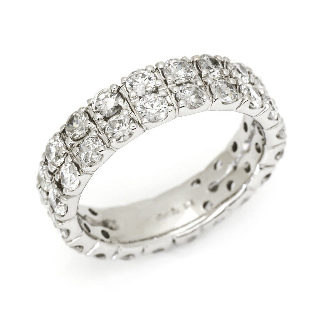 フルエタニティリング キュービックジルコニア シルバー925 クリスマス Xmas