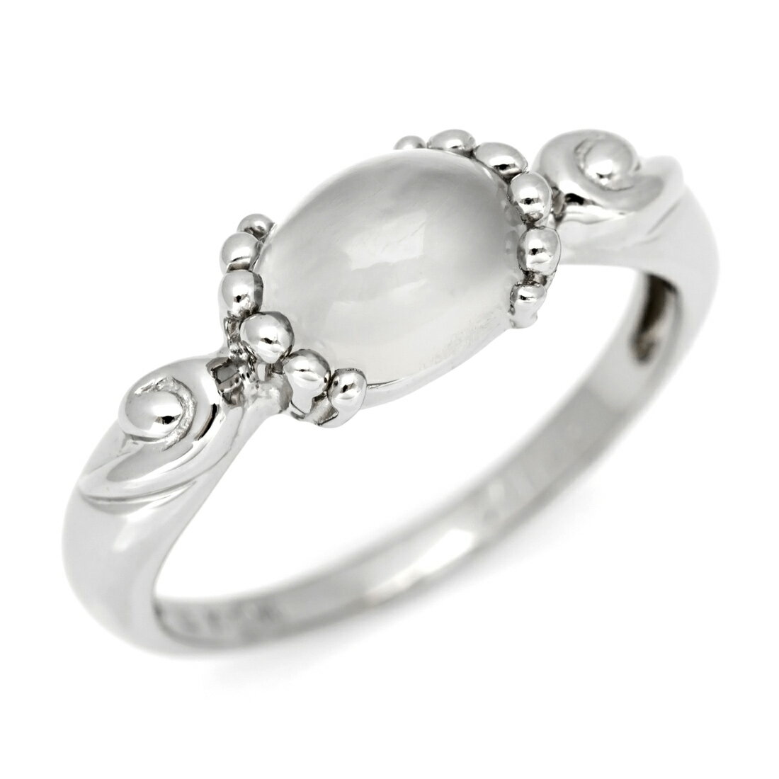 リング ムーンストーン ゴールド K10 プラチナ900・K18選択可 クリスマス Xmas