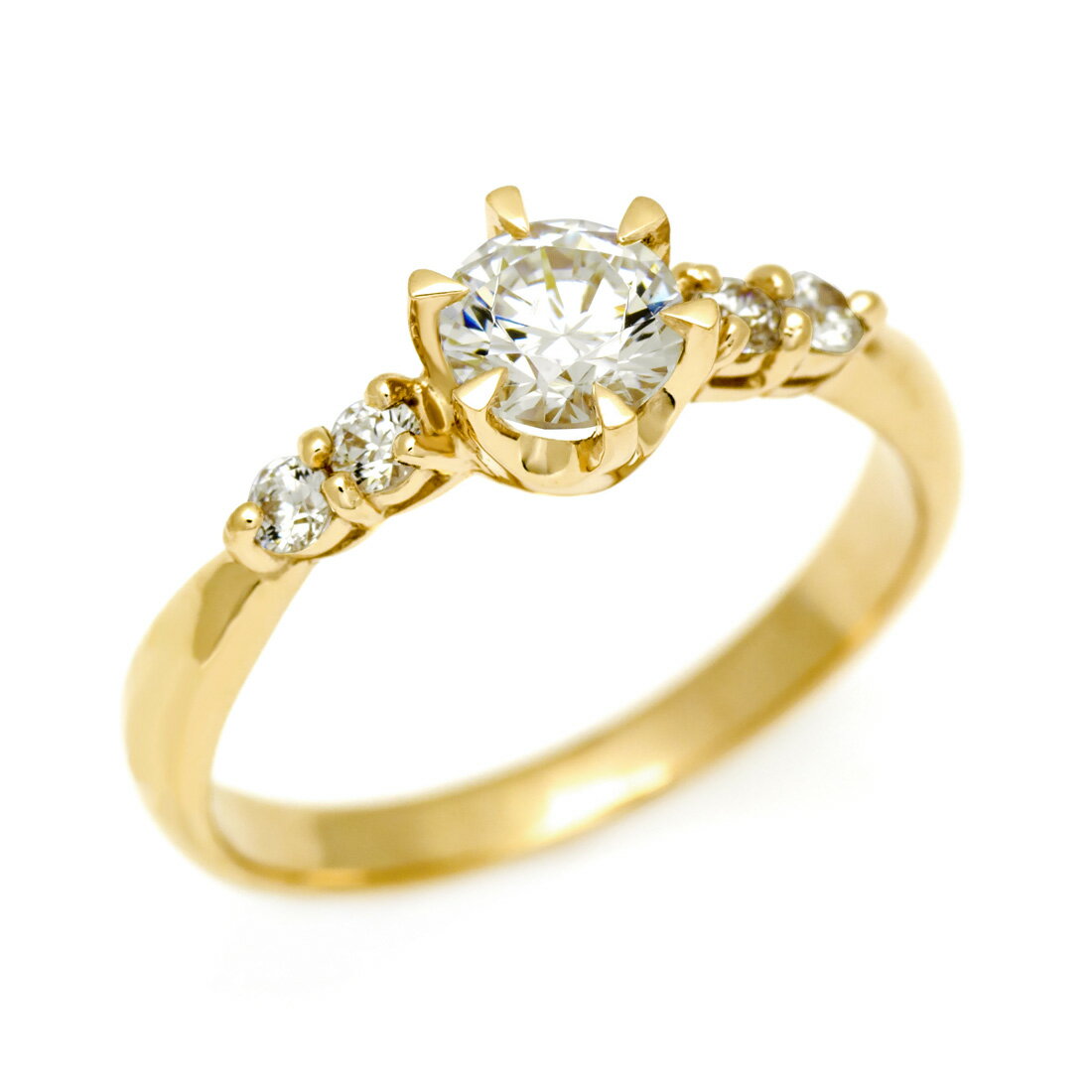 リング キュービックジルコニア ゴールド K10 プラチナ900・K18選択可 クリスマス Xmas