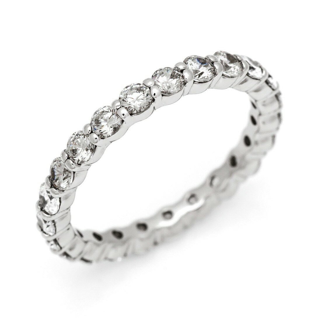ポイント3倍&500円OFFクーポン 1.20ct ダイヤモンド エタニティリング 「Eternal」 ゴールド K18(ダイヤモンドランク選択可) 母の日