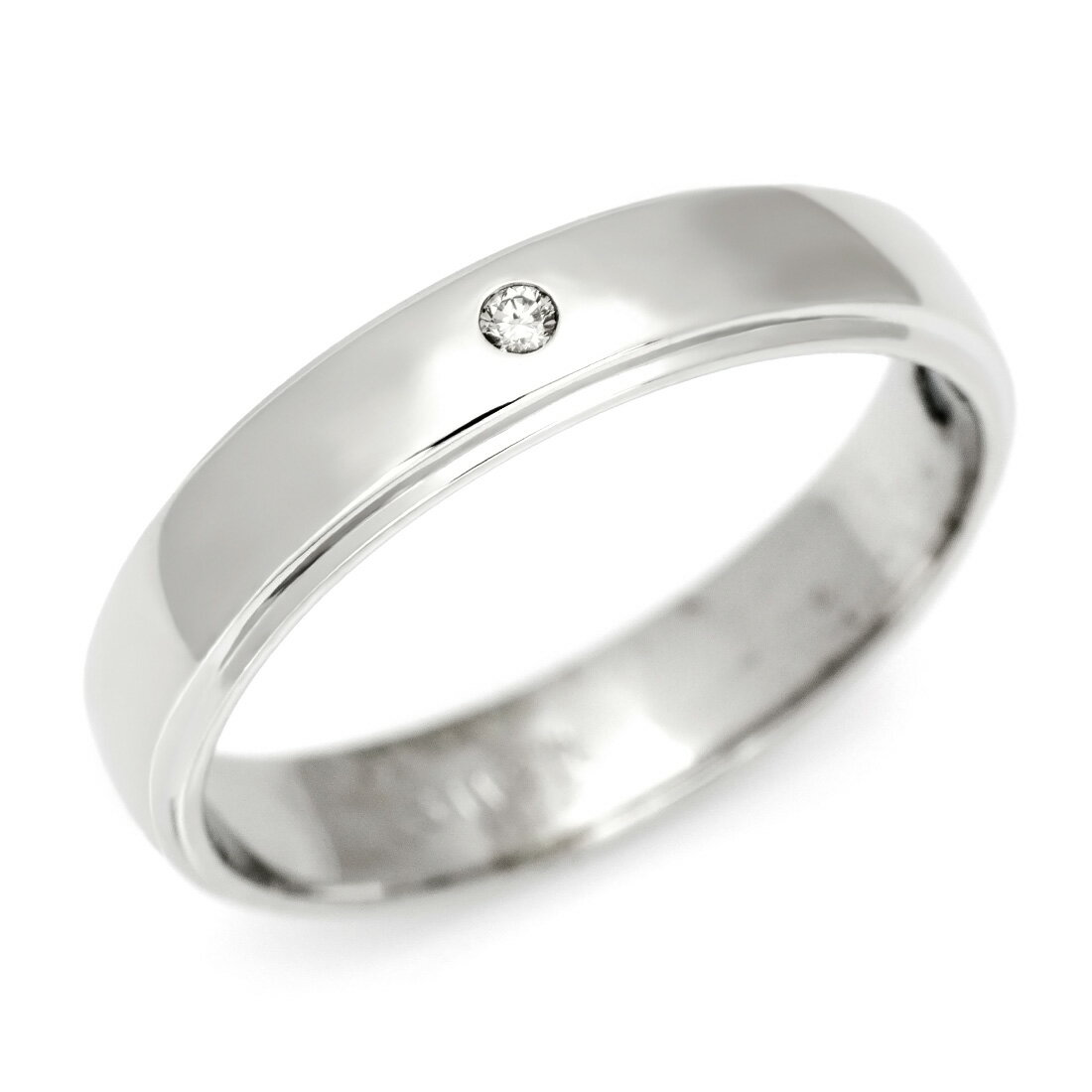 BlackFriday800円クーポン マリッジリング ダイヤモンド 「Destiny」 シルバー925 (メンズ 10-29号) クリスマス Xmas