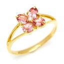 優良店500円OFFクーポン配布中 リング ピンクトルマリン ダイヤモンド 「ghirlanda」 ゴールド K18 プラチナ900・K10選択可