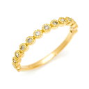 ポイント2倍中 エタニティーリング ダイヤモンド 0.2ct ゴールド K18