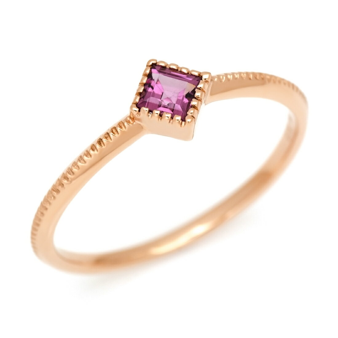 リング ロードライトガーネット 「asso」 ゴールド K18 プラチナ900・K10選択可 クリスマス Xmas