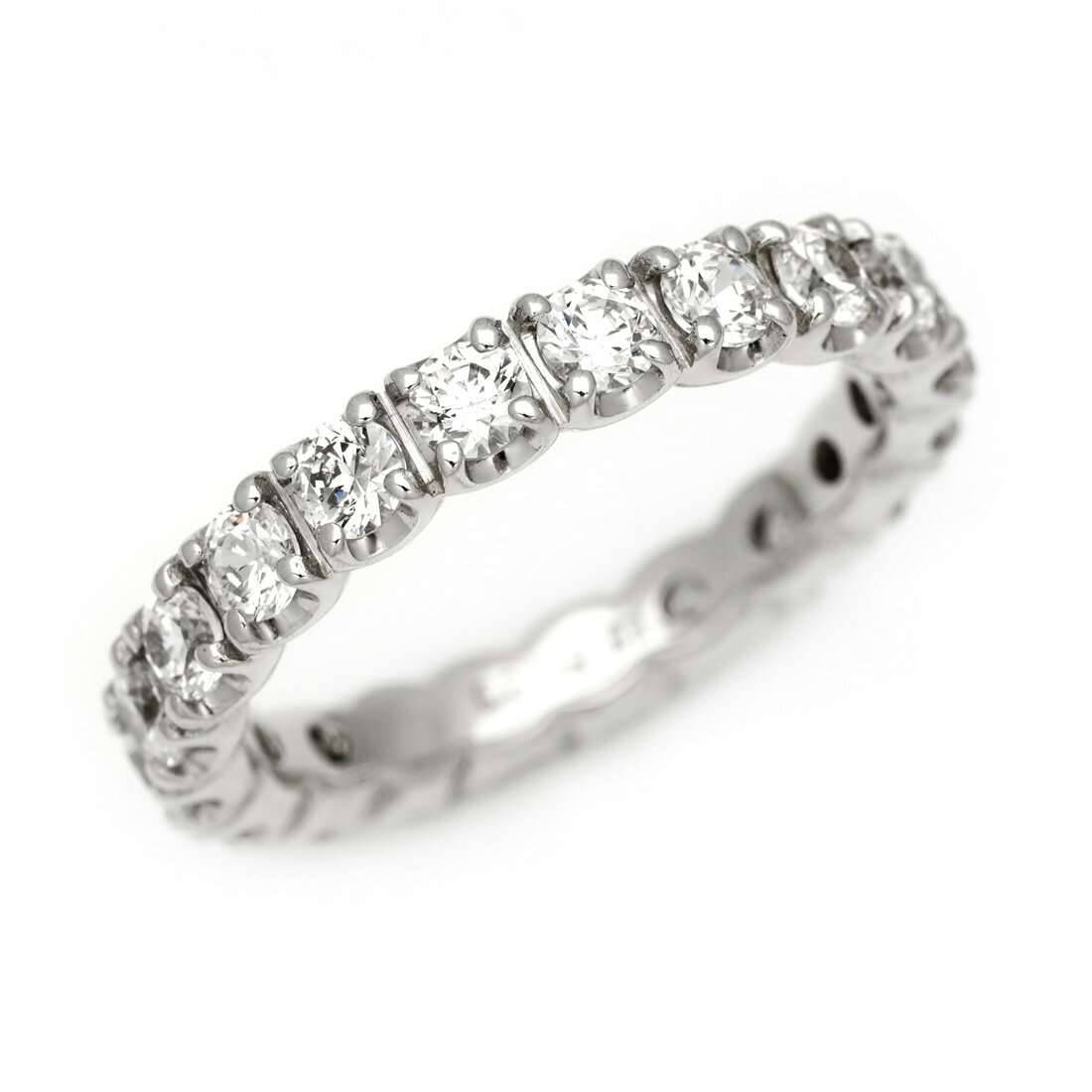 フルエタニティーリング キュービックジルコニア ゴールド K10 プラチナ900・K18選択可 クリスマス Xmas