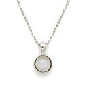 ペンダント ムーンストーン シルバー925 カットボールチェーン クリスマス Xmas