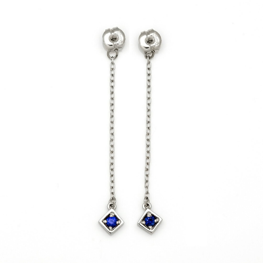 スイングキャッチ ブルーサファイア「certo」 ゴールド K18 プラチナ900・K10選択可 クリスマス Xmas