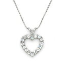 ペンダント ブルームーンストーン オープンハート シルバー925 カットボールチェーン クリスマス Xmas