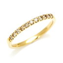 エタニティーリング ブラウンダイヤモンド 0.22ct ゴールド K10 プラチナ900・K18選択可
