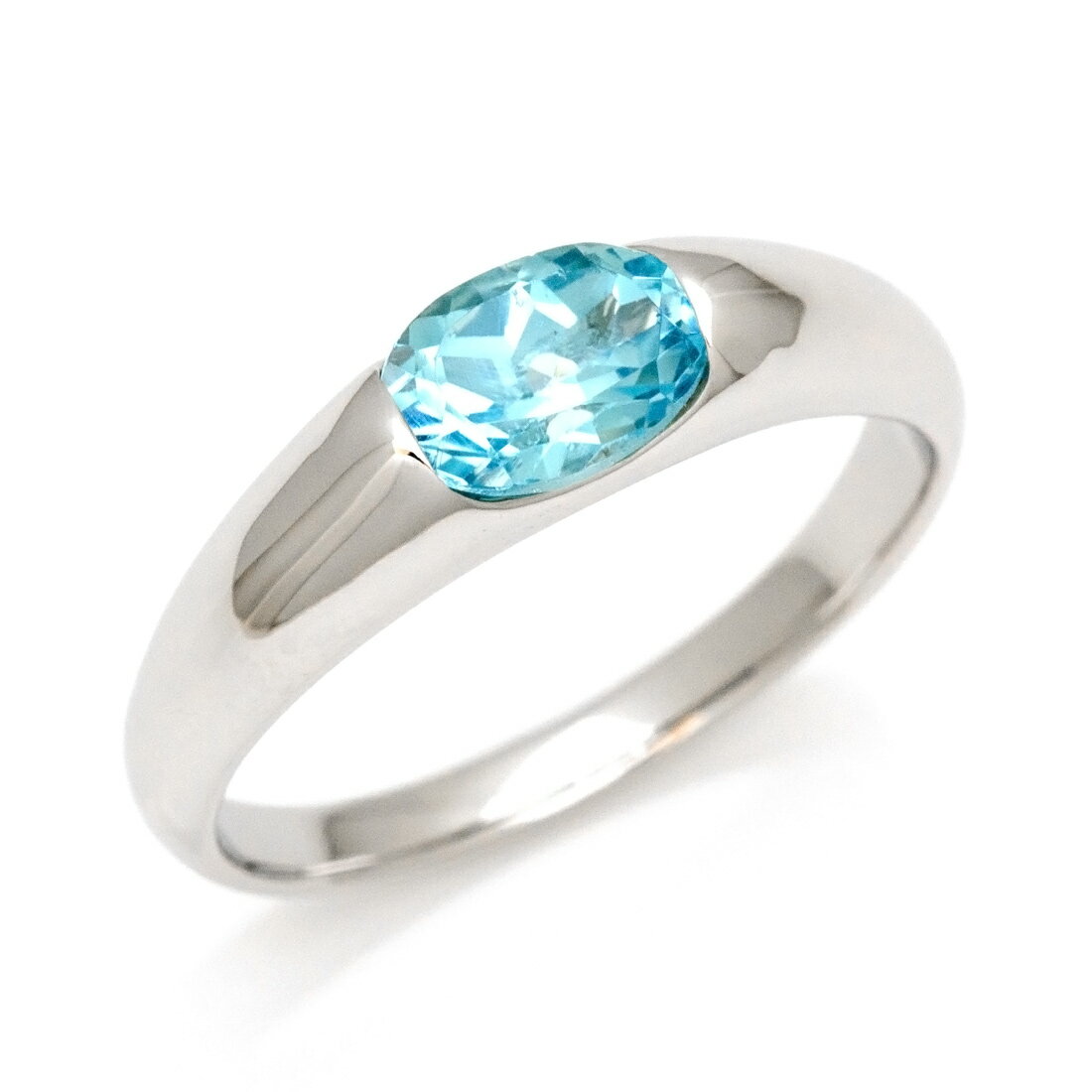 Topaz - お買い物マラソン800円クーポン リング ブルートパーズ シルバー925