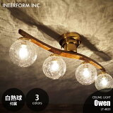 INTERFORM 󥿡ե Owen  󥰥饤 (Ǯ°) LT-4023 󥰥 4 ŷ LEDб E17 60W4