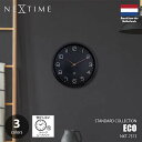 NEXTIME ネクスタイム ECO エコ NXT-7373 ウォールクロック スイープムーブメント スイープセコンド 音がしない 壁掛け時計 エコ素材 サステ...