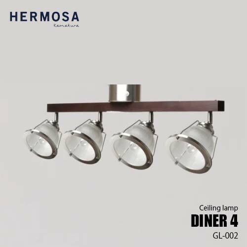 HERMOSA ϥ⥵ DINER 4 ʡ4 GL-002 ꥫ󥢥ƥĴ 4 ŷ ⥳