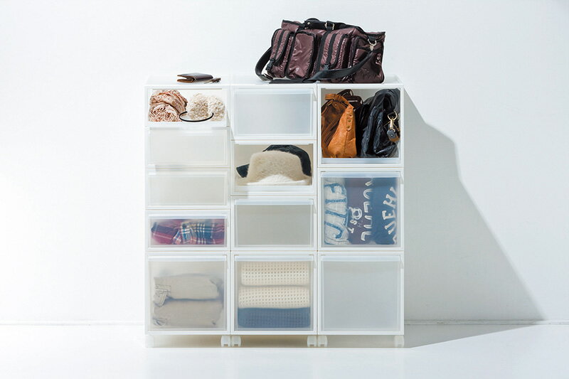 【楽天市場ランキング1位獲得】like-it ライクイット Closet System クローゼットシステム 引き出し(S) CS-D1 クローゼット収納 収納ケース 収納ボックス 抜け落ち防止構造 2