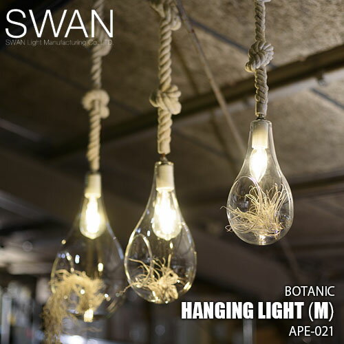 【写真付きレビュー】SWAN スワン電器 Another Garden BOTANIC Hanging light (M) ボタニック