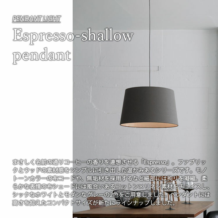 ARTWORKSTUDIO アートワークスタジオ Espresso-shallow pendant エスプレッソシャローペンダント(LED球付属) AW-0583E 〜60W ペンダントランプ ペンダントライト ペンダント照明 ダイニングランプ 吊下照明 天井照明 2