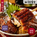\楽天ランキング1位/ 父の日ギフト うな富士 【通販限定】 うなぎ 国産 長焼 110g以上 1尾 2尾 3尾 ギフト タレ・山椒付き 蒲焼 鰻 青うなぎ 二...