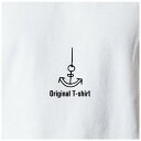 オリジナルTシャツ マリン イカリTシャツ 文字変更OK 一枚からカスタム可能 送料無料