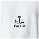 オリジナルTシャツ マリン イカリTシャツ 文字変更OK 一枚からカスタム可能 送料無料
