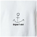 オリジナルTシャツ マリン イカリTシャツ 文字変更OK 一枚からカスタム可能 送料無料