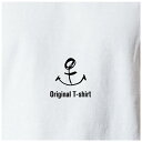 オリジナルTシャツ マリン イカリTシャツ 文字変更OK 一枚からカスタム可能 送料無料