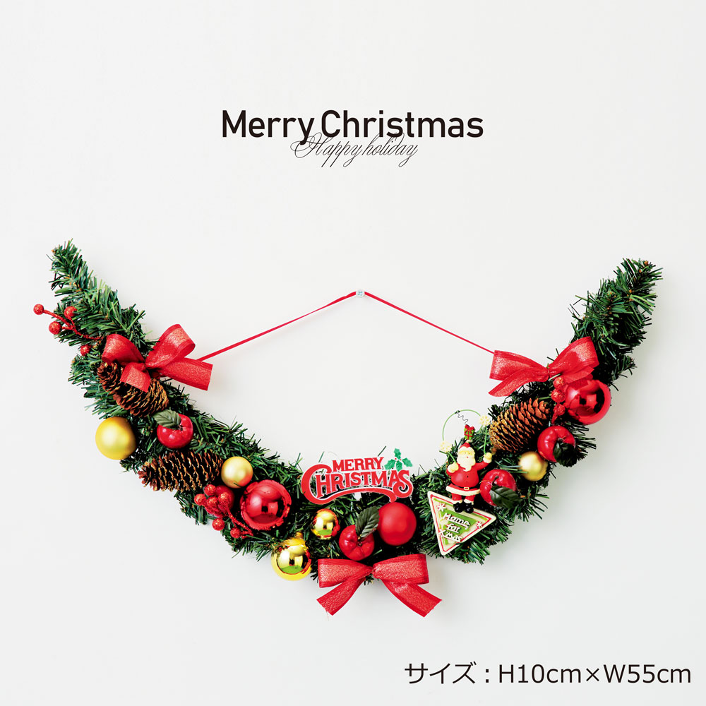 樂天商城 - クリスマススワッグ 壁掛け 松ぼっくり クリスマスリース ゴールド スター 手作り クリスマス リース 飾り 装飾 ディスプレイ 店舗装飾 デコレーション かわいい 金 おしゃれ 玄関 サンタ サンタクロース ベル リボン Christmas インテリア