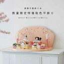 雛人形 コンパクト 収納飾り おしゃれ かわいい インテリア 木製台 お雛様 雛 おひなさま 大サイズ