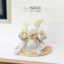 五月人形 コンパクト NINE 木製半月台 おしゃれ 兜飾り 端午の節句 5月人形 インテリア