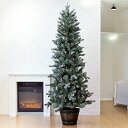 クリスマスツリー 北欧 おしゃれ プレミアムウッドベースツリースノー120cm 150cm 180cm オーナメント 飾り なし ポットツリー ヌードツリー イ...