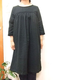 ・大きいサイズ【4L〜5L】トリプルガーゼ7分袖・ワンピース(3色)【smtb-k】【w1】 ・大きいサイズ【4L〜5L】トリプルガーゼ7分袖・ワンピース(3色)【smtb-k】【w1】