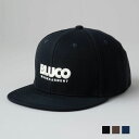 BLUCO ブルコ 6PANEL CAP-Logo- 帽子 キャップ ロゴ ベースボールキャップ BL-1413F