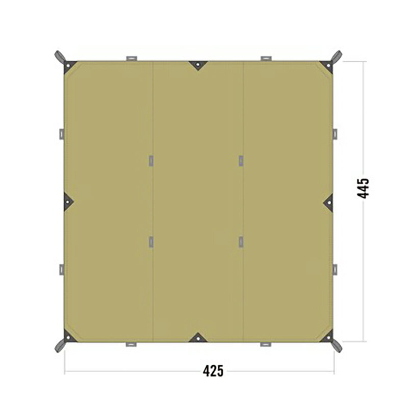 ステッカープレゼント | EVERNEW エバニュー Tarp TC1 ポリコットンタープ