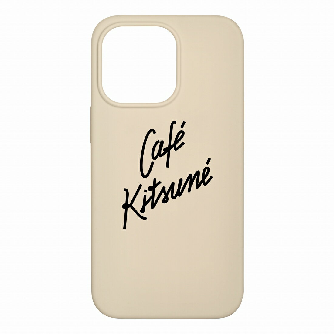 メゾンキツネ スマホケース メンズ NATIVE UNION × MAISON KITSUN? CAF? KITSUNE 【CASE FOR IPHONE 13 PROMAX】 ネイティユニオン × メゾンキツネ ケース おしゃれ 便利 LATTE ラテ ベージュ