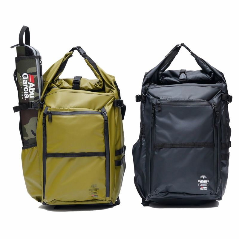 アッソブ公式通販 / リュック バックパック メンズ バッグ AS2OV AbuGarcia 別注 NYLON POLYCARBONATE ROLL BACKPACK アブガルシア 釣り