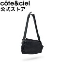 【公式】 ステッカープレゼント cote ciel コートエシエル NEDA KOMATSU ONIBEGIE NYLON BLACK ネイダ ショルダ―バッグ 斜め掛け