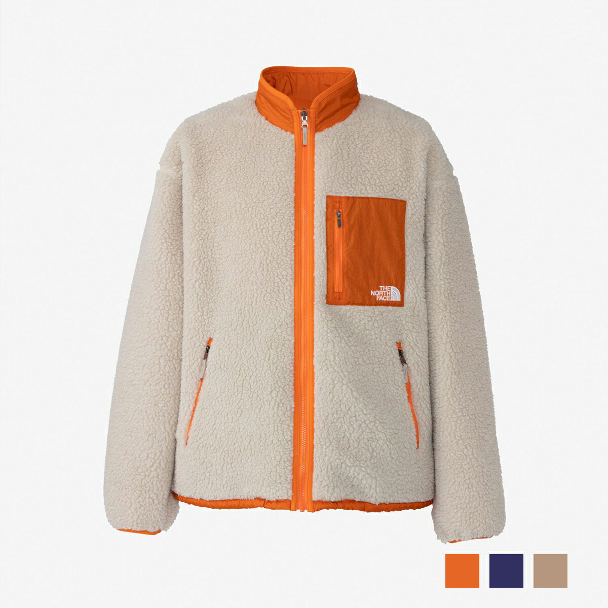 ステッカープレゼント | THE NORTH FACE Reversible Extreme PileJK リバーシブル エクストリーム パイルジャケット フリース 布帛 ジャケット 裏表 防寒 シンプル キャンプ アウトドア SR-NP72333