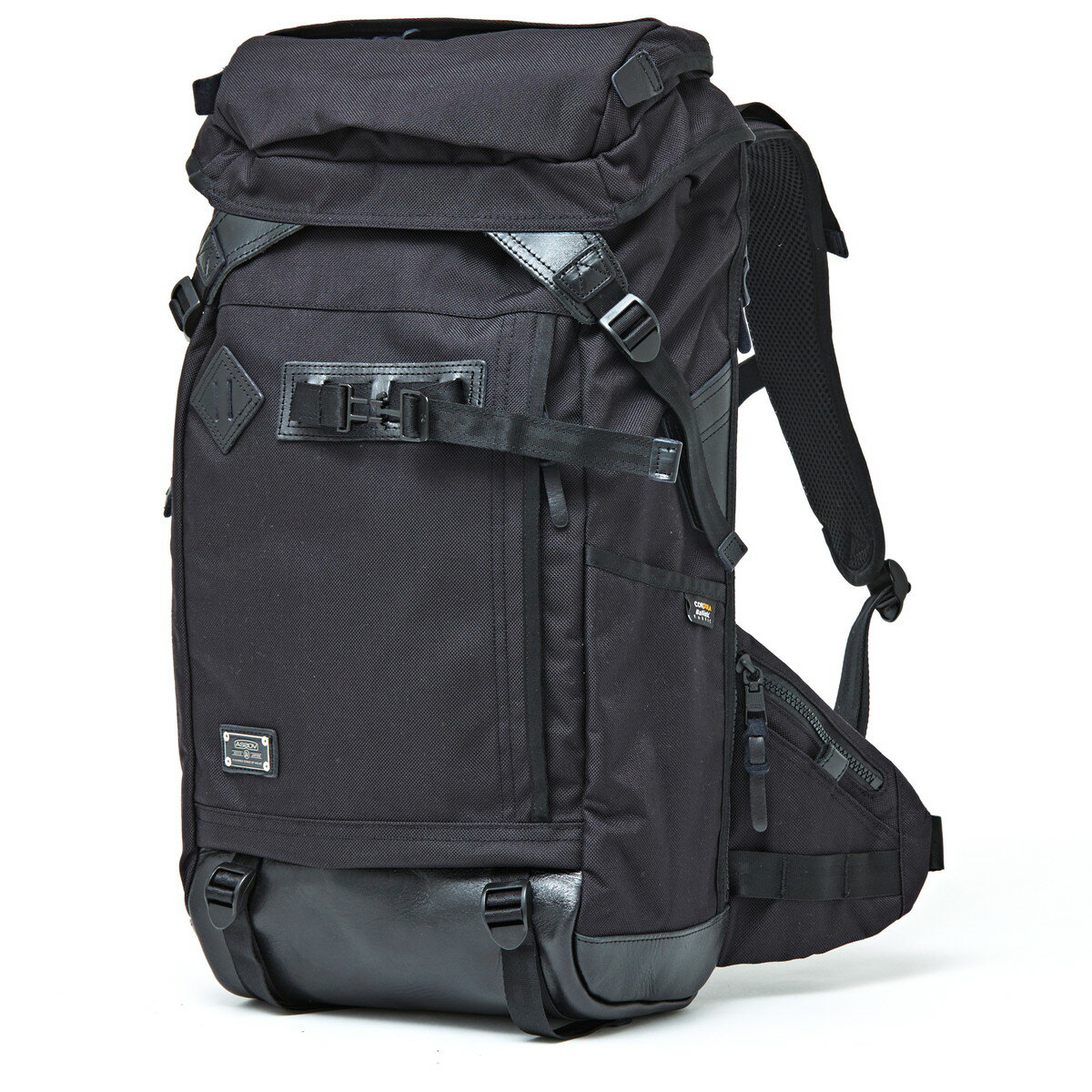 アッソブ公式通販 / バックパック リュックサック ビジネスバッグ アウトドアバッグ 旅行バッグEXCLUSIVE BALLISTIC NYLON BACK PACK 061301 バッグ カバン メンズ 通勤 通学 黒 ブラック PC PC収納 ノートパソコン 大容量 ブランド