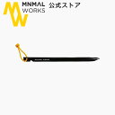 MINIMAL WORKS (ミニマルワークス)NON TWIST PEGS 8ea / ペグ アウトドア キャンプ