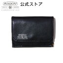 【公式】 AS2OV (アッソブ) レザー マネークリップ 折財布 ショートウォレット 小銭入れ付き 財布 メンズ カード ミニ財布 革 LEATHER MOBILE WALLET MONEY CLIP 081602