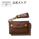 アッソブ公式通販 / AS2OV (アッソブ) 財布 メンズ OILED SHRINK LEATHER SHORT WALLET / 折財布 101402 レザー ミニ財布 キーケース 小銭入れ 革 折り畳み